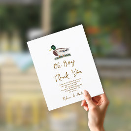 Oh, Boy Mallard Duck Baby Duck Danke