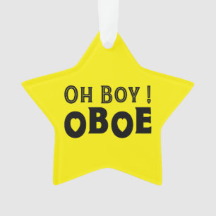 Oh Boy Oboe Ornament
