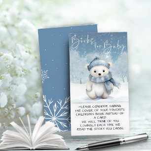Oh Boy Winter  Woodland Baby Shooting Books for Ba Begleitkarte