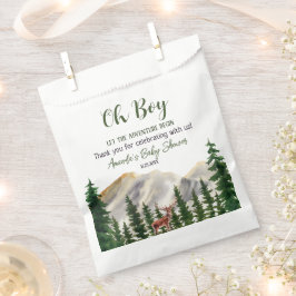 Oh Boy Woodland Deer Baby Dusche Geschenktütchen
