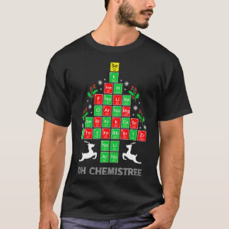 Oh Chemie Cool Science Chemical Periodic Table T-Shirt