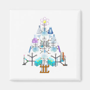 Oh Chemie, Oh Christbaum Magnet