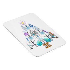 Oh Chemie, Oh Christbaum Magnet