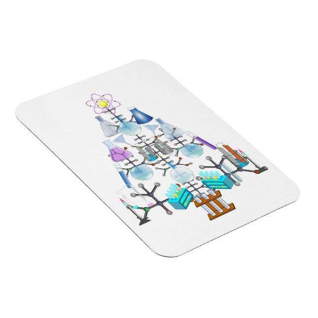 Oh Chemie, Oh Christbaum Magnet (Rechte Seite)