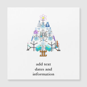 Oh Chemie, Oh Christbaum Magnetkarte