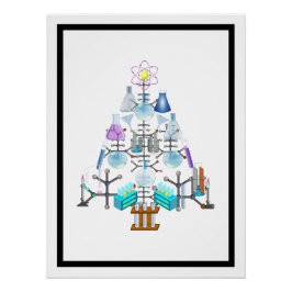 Oh Chemie, Oh Christbaum Poster