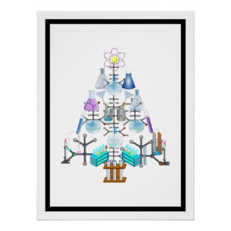Oh Chemie, Oh Christbaum Poster