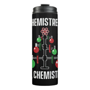 Oh Chemist Tree Chemistree Pun Science Thermosbecher