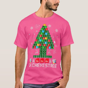 Oh Chemistream Funny Science Christmas Tree Chemis T-Shirt