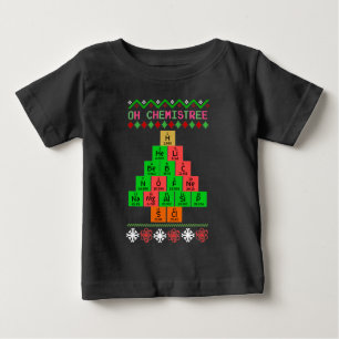 Oh Chemistream - hässlicher Weihnachtssüßer fü Baby T-shirt