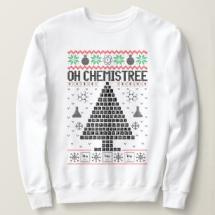 "Oh Chemistree" Chemie Weihnachtspuff Sweatshirt