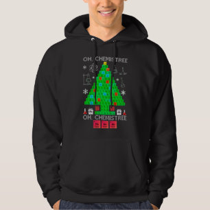 Oh Chemistree Chemist Tree Funny Science Weihnacht Hoodie
