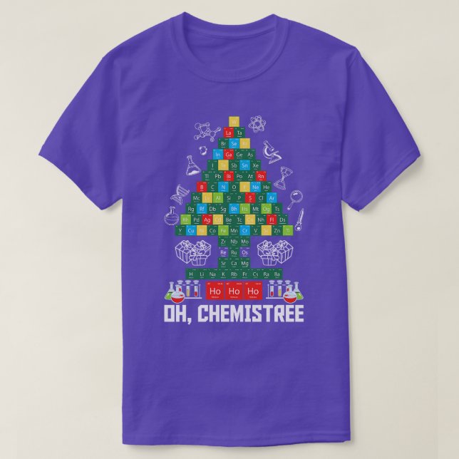 Oh Chemistree Funny Chemistry T-Shirt (Design vorne)
