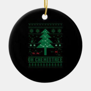 OH CHEMISTREE KERAMIK ORNAMENT