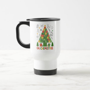 Oh Chemistree Weihnachten – Lustiger Chemie-Feiert Reisebecher