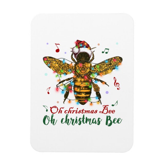 Oh Christmas Bee Oh Christmas Bee Light Magnet (Vertikal)