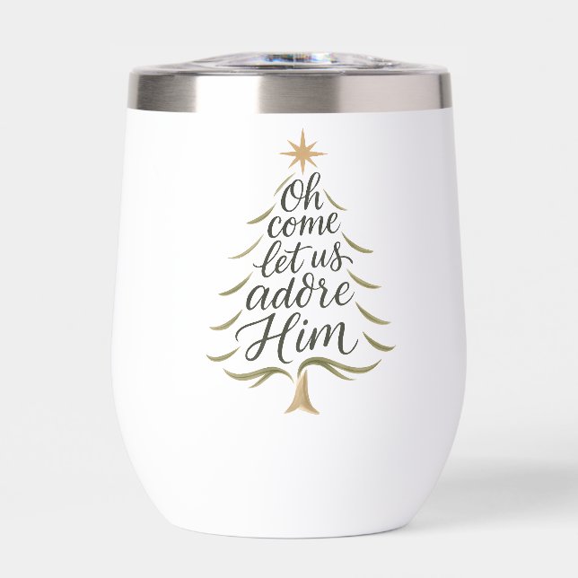 Oh Come Let Us Adore Him: Weihnachtsbaum  (Vorderseite)