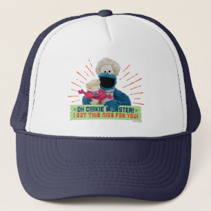 Oh Cookie Monster! Ich habe das hier für dich Truckerkappe