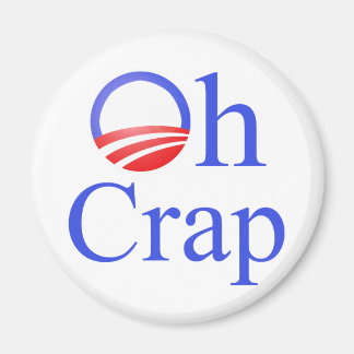 Oh Crap gegen Obama Shirts und Geschenke Magnet