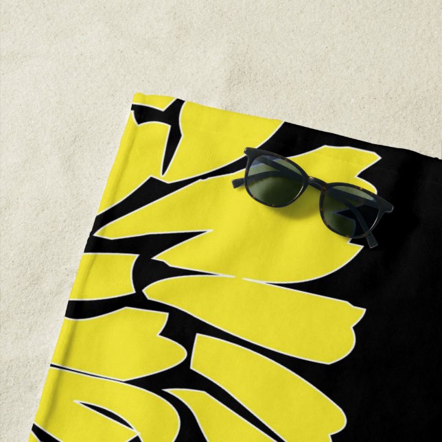 Oh Dahlia! Strandtuch (Beispiel)