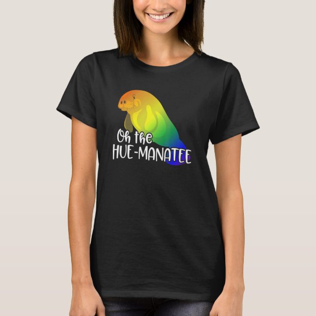 Oh, das hue Manatee T-Shirt (Vorderseite)
