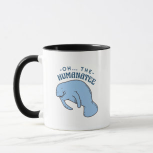 Oh, das Menschliche - Zitat von lustigen Herrenhäu Tasse