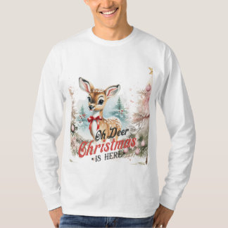 Oh Dee Christmas ist hier Long Sleeve Tshirt