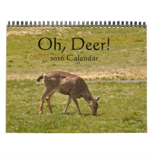 Oh, Deer! 12-Monate-Kalender 2026 Kalender