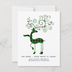 Oh Deer 2020, was für ein Jahr! Weihnachtsfeiertag