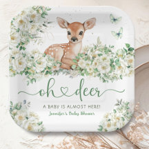 Oh Deer Baby Shower Geschlechtsneutral