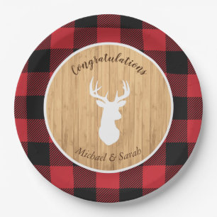 Oh Deer Baby Shower Pappteller