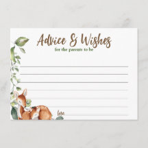 Oh, Deer! Babyduschratenkarte