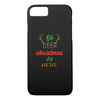Oh Deer Christmas Celebration Holiday Design Case-Mate iPhone Hülle
