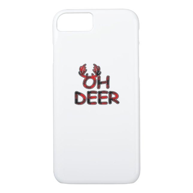 Oh Deer Clean Layout  Case-Mate iPhone Hülle (Rückseite)