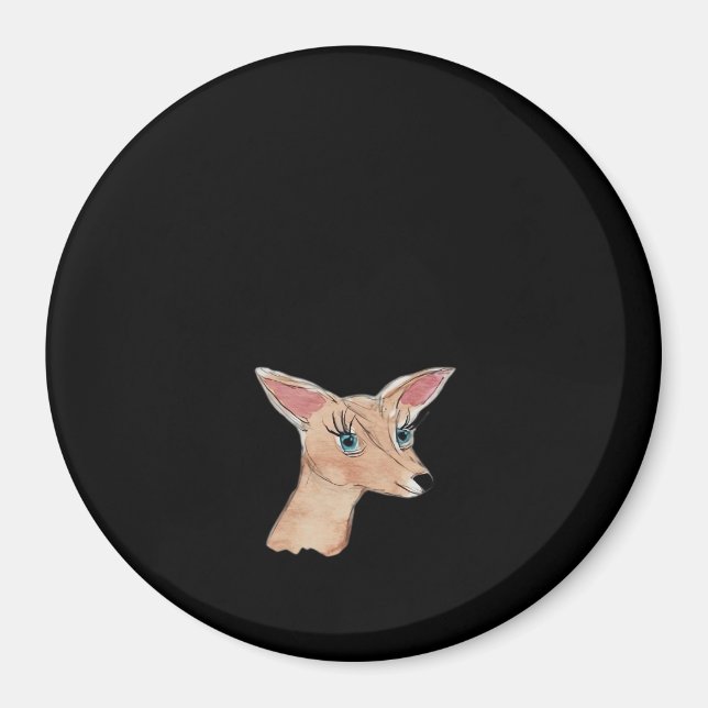 Oh Deer Clean Modern   Magnet (Vorne)