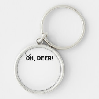 Oh Deer Einfache Ästhetik Schlüsselanhänger