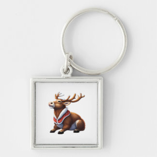 Oh Deer Energetisches Modernes Design Schlüsselanhänger