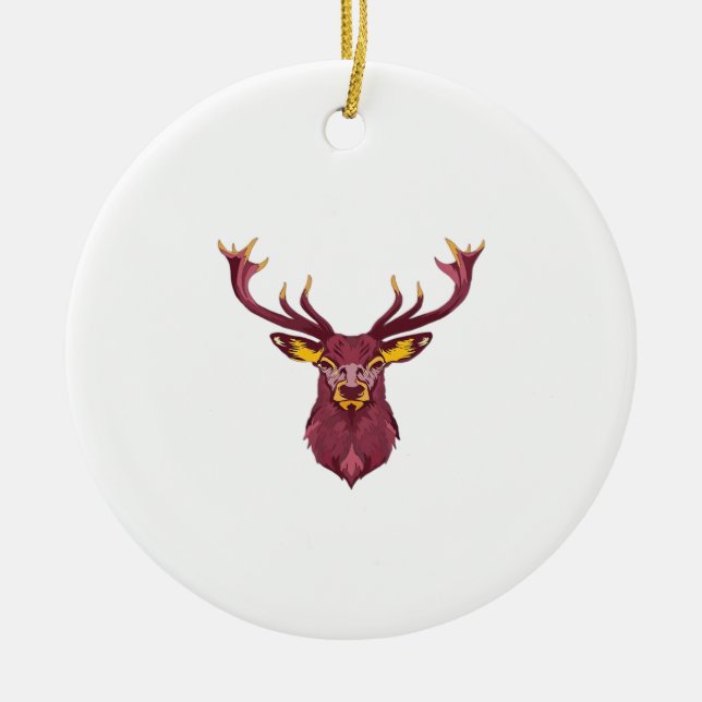 Oh Deer Fresh Modern Design Keramik Ornament (Vorne)