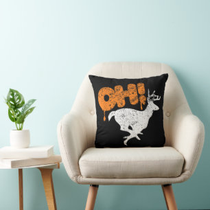 Oh, Deer! Funny Pun Animal Liebhaber Kissen