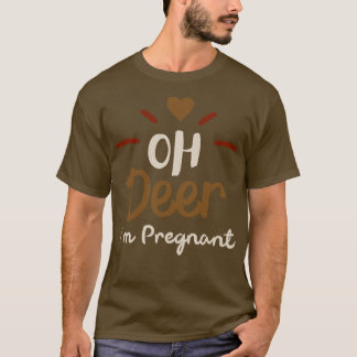 Oh Deer Im Pregnant T-Shirt