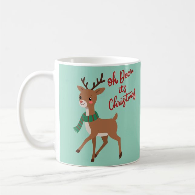 Oh deer... it’s Christmas! Kaffeetasse (Links)