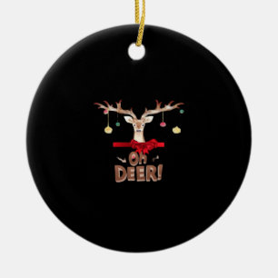 Oh Deer Klassischer Stil Keramik Ornament