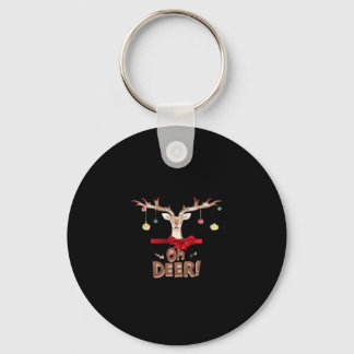 Oh Deer Klassischer Stil Schlüsselanhänger