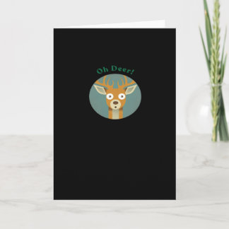 Oh Deer Kreativer Stil Karte