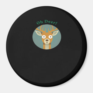 Oh Deer Kreativer Stil  Magnet