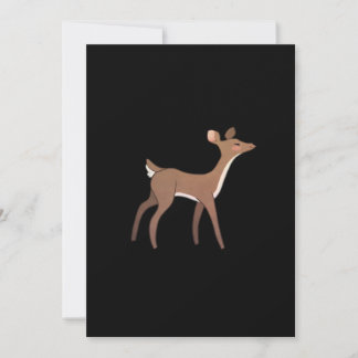 Oh Deer Me Whimsical Creative Design Feiertagskarte