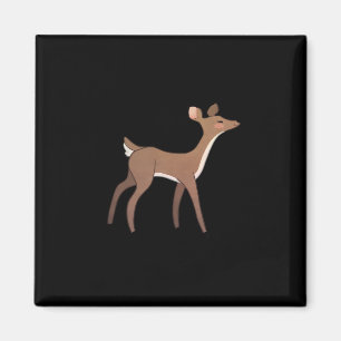 Oh Deer Me Whimsical Creative Design Magnet