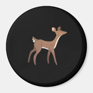 Oh Deer Me Whimsical Creative Design  Magnet