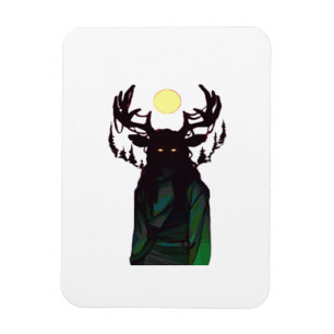 Oh Deer Minimal Design Magnet