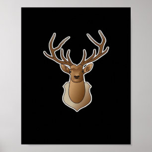 Oh Deer Minimal Design Poster